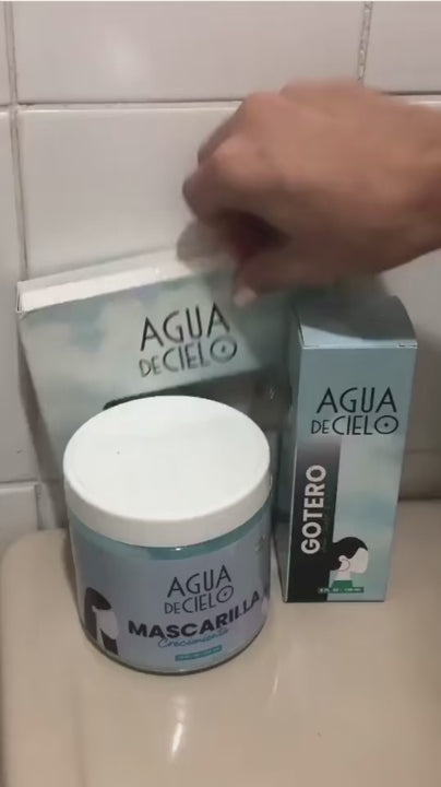 agua de cielo hair regenerating organic hair mask
